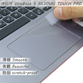 2 KS/PACK Matný Touchpad film Nálepky Trackpad Chránič pre ASUS S530 S530FN S530UN TOUCH PAD