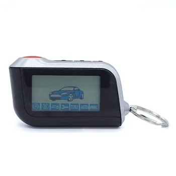 A93 Auto obojsmerná Alarm S LCD Anti-theft Systém Diaľkového Ovládania A93 Horizontálne LCD Diaľkové Ovládanie Kľúčom Vozidla Bezpečnostný Alarm