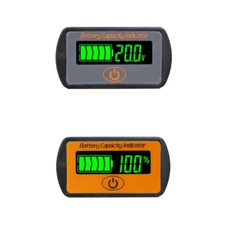 12V/24V Olovených Batérií Tester LCD displej, Kapacita Batérie Monitor Lítium-Indikátor Stavu Batérie, Automatické Elektrické Množstvo Detektor