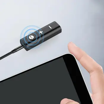3,5 mm Audio Jack Bluetooth 5.0 Prijímač Pre Bezdrôtové Slúchadlá Adaptér Bluetooth, Aux Audio Prenos Hudby Pre Slúchadlá