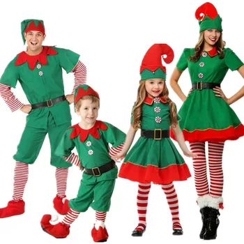 2020 Rodiny Zodpovedajúce Oblečenie Vianočné Oblečenie Na Nový Rok Rodiny Vyzerajú Vianoce Elf Oblečenie