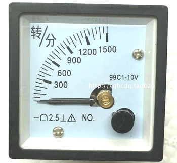 Invertor tachometra 99C1 0-1500 ot. / min DC10V 20mA 99C1-1500 ot. / min 48*48 mm