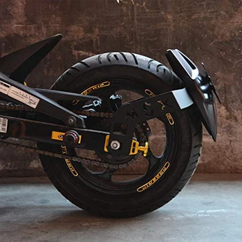 Motocykel Zadný Blatník Kolies, Pneumatiky Splash Kryt Stráže s špz Držiak pre HONDA GROM MSX125 M3 (Black)