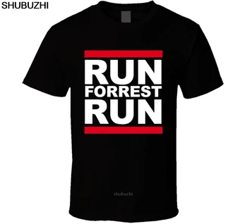 Run Forrest Run Bubba Gump Krevety Tom Hanks Film Tričko Cool Bežné pride t shirt mužov Nové Módne tričko Voľné Veľkosť sbz8488