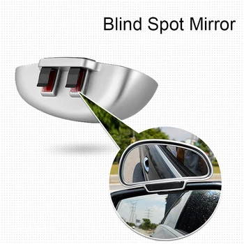 1Pc Univerzálny Auto Blind Spot Zrkadlo Nastaviteľné Auto Auto Pomocné Spätné Zrkadlo Auta Bezpečnosti Parkovanie Cúvaní Pomocné Zrkadlo