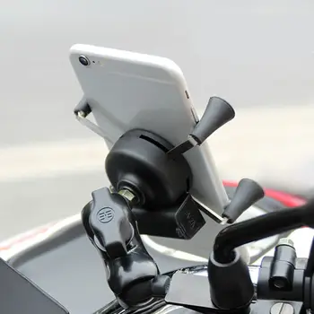 Bicykel Grip Motocyklový držiak do Auta Držiak na Mobil USB Nabíjačku Pre Mobilné Telefón