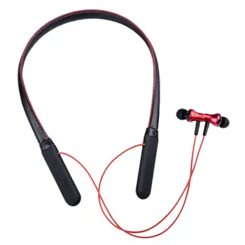 Sweatproof Bluetooth 5.0 Slúchadlá Neckband in-Ear Slúchadlá Čierne Magnetické Beh/Športové Headset