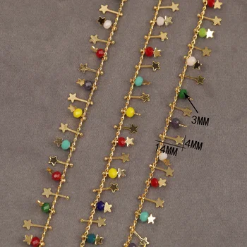 WHSOK 1M/Veľa Šperky Príslušenstvo/Náhrdelník & Náramok Časti/Hand Made/Multi Farby/DIY/Šperky Zistenia Components/Meď Reťaze