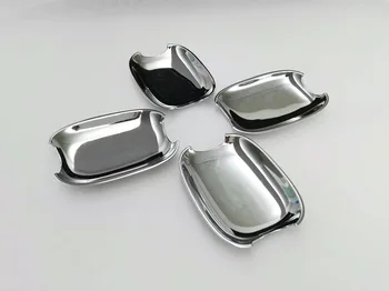 Strih Pre Audi Q3 2012 2013 ABS Chrome Dverí Rukoväť Miska Kryt Lišty Výbava Auto Príslušenstvo Styling