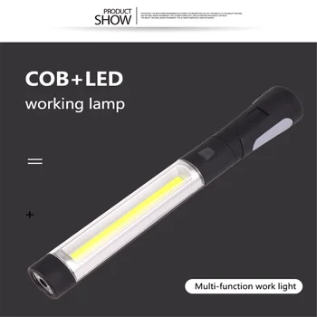 LED, 3 Režimy Svetlé Baterka Pracovné Svetlo KLASU Nabíjateľná Práce Svetlá s Magnetická Základňa 360 Otočiť a Kontrolné Svetlo