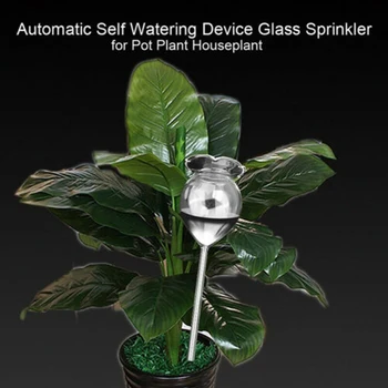 Skláreň Kvety Vody Automatický Podávač Číre Sklo Záhrade Voda Môže Samostatne Zalievanie Rose Dizajn Rastlín Waterer Zariadenia