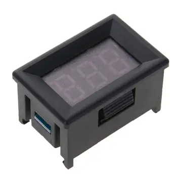 Mini Voltmeter Digitálny Tester Napätia, Test Batérie DC 2.4 V-30V 2 Vodiče Napätie Panel Meter pre Auto Auto LED Displej Rozchod