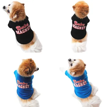 Lacné Malé Psie Oblečenie, spoločenské Šteňa Lete Babe Magnet List Tričko Roztomilý Yorkshire Teriér Tričko Priedušná Pet Vesta XS-L