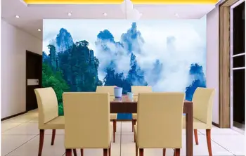 3d tapety vlastné fotografie nástenná maľba na stenu Čínsky štýl mountain cloud scenérie domova stenu papier pre obývacia izba