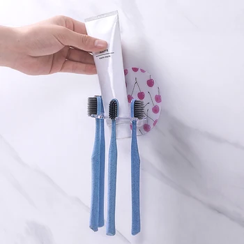 Zubná kefka držiteľ prísavky jednoduchá multi-function zub držiteľ non-vŕtanie wc sacie stenu držiak na zubné kefky