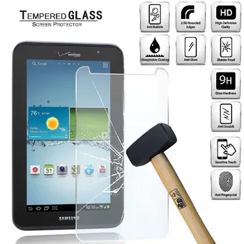Tablet Tvrdeného Skla Screen Protector Kryt pre Samsung Galaxy Tab 2 7.0 LTE I705 Anti-Rozbitie Obrazovky HD Tvrdeného Film