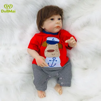 Novorodenca bábiky poupee enfant silikónové reborn baby doll 18