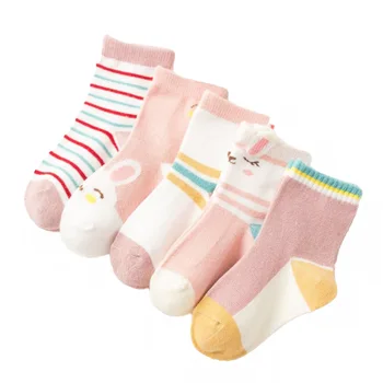 5 Párov/veľa Ponožky Jar Leto Nové Chlapci Dievčatá Tenké Priedušná Dieťa Oka Ponožka biely mäkký pre novonarodené dieťa batoľatá