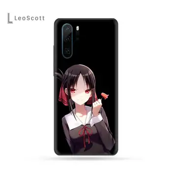 Anime Kaguya Sama Telefón puzdro Na Huawei P9 P10 P20 P30 Pro Lite smart Mate 10 Lite 20 Y5 Y6 Y7 2018 2019