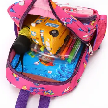 Nová škôlka škola taška cartoon jednorožec dieťa 3-6 rokov, deti batoh chlapec dievča cestovný batoh