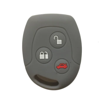 Silikónové Auto príveskom Prípade TRANZITU Kryt Pre Ford TRANZIT 2017 Diaľkové Držiteľ Prípade Kľúče Keychain Charms Silica Gel Tlačidlo Prípade