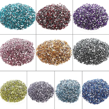 10000Pcs 3 MM Drahokamu AB Mlieko Jelly Flatback Živice Crystal Pre Nail Art Decor DIY Príslušenstvo Nechty Materiály