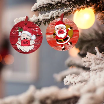 2020 Vianočný Strom Ornament-Anonymný Santa Claus Visí Ozdoby Toaletný Papier Ozdoby Vianočné Darčeky, Darčeky