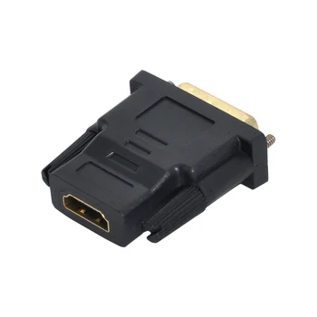CY Dightal DVI Samec na HDMI kompatibilné Ženské Video Converter Adaptér HDTV 1080p Video