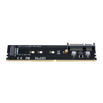 Pevný Disk Karty Adaptéra DDR M. 2 SATA M. 2 (NGFF) B-key 2230/2242/2260/2280 SSD Adaptér DDR4 Pamäte Slot SSD Rozširujúca Karta