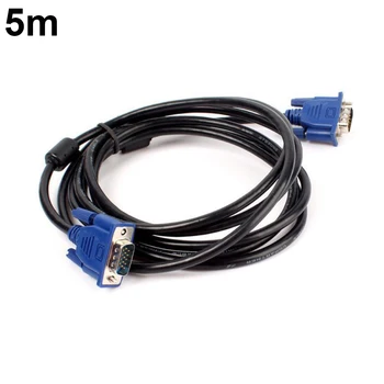 1.5/3/5/10M VGA Samec Samec Predlžovací Kábel Kábel Prevodník pre PC TV Monitor