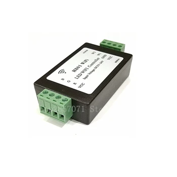 1pcs H801 WiFi;RGBW LED WIFI ovládač;RGBW WiFi LED H801 Radič;DC5-24V príkon;4CH*4A výstup