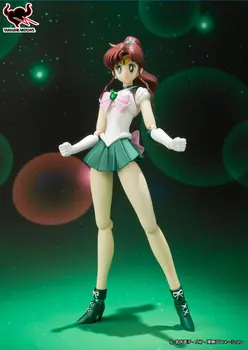 Japonsko, Anime Sailor Moon Obrázok Brinquedos Jupiter Kino Makoto PVC Juguetes Akcie Obrázok Sex Obrázok Model Bábiky Deti Hračky