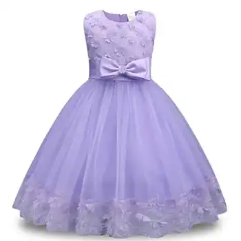 5-14 rok Deti Dievčenské Šaty letné štýl High-end detí nosenie princezná šaty svadobné party šaty pre Dievča Šaty bez Rukávov