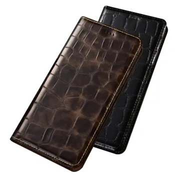 Prírodné kože flip prípade karty, vrecko pre Samsung Galaxy Note 10 Plus/Galaxy Note 10/Galaxy Note 10 Lite phone bag stojan, puzdro