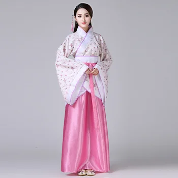 Hanfu Motýľ Uzol Tradičné Čínske Oblečenie pre Ženy Šaty Ženy, Dievča, Staroveké Ženské Kostýmy Lady Čínsky Fáze Šaty