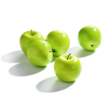 Rôzne EVA Umelé Ovocie Falošné Ovocie Realisticky Umelé Apple Falošné Jablká Ovocie Pre Dom Kuchynské Skrinky Svadobné Potograph