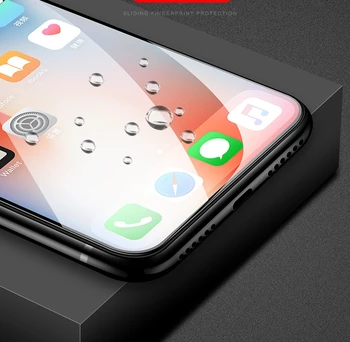 NOVÉ 2020 Tvrdeného Skla Pre iPhone XS XR X 11 Pro Max Telefón Chránič Plné Pokrytie Obrazovka Anti-jeseň Ochranné Shockproof Film
