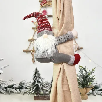 Vianočné Bábika Opony Pracky Okno Opony Hook Upevňovač Svorka Dekoratívne Doplnky Darček 2020 Vianočné Ozdoby Nový Rok Dekor A