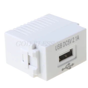128Type 220 V, 5 V 1A Rozhranie USB Adaptér Prepínanie Modul 2.1 Mobilný Telefón Nabíjanie Panel USB Napájací Modul Drop Shipping