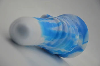 FAAK premium sexuálne hračky, silikónové veľký análny plug zakrivené farebné hračky pre dospelých produkty zadok Pošvy Masturbovať Mužskej prostaty Masáž