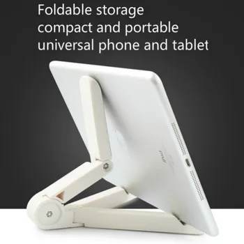 Univerzálna Skladacia Telefón, Tablet Držiak Nastaviteľný Ploche Mount Stojan, Trojnožku Na Podporu Stability Pre Iphone, Ipad Pad Tabuľka