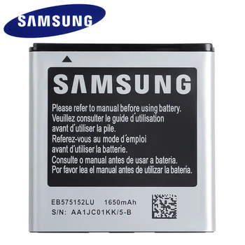 SAMSUNG Originál Batériu Mobilného Telefónu EB575152LU Pre Samsung Galaxy S I9000 i9001 I9003 I589 I8250 I919 D710 I779 i9105 1650mAh