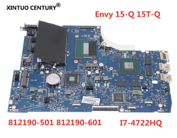 Pre HP Envy 15-OTÁZKA 15T-Q Notebook Doske 812190-501 812190-601 6050A2628301-MB W/ I7-4722HQ GTX950M DDR3 testované práca