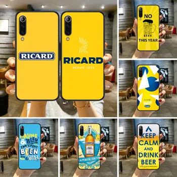 Ricard Telefón puzdro Pre XIAO Redmi Poznámka K 4 5 6 7 8 9 10 20 30 3 X Pro Ultra black Nárazníka v 3D Coque Mäkké Späť Celkom