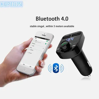 Auto styling Bluetooth do Auta FM Handfree Duálny USB Nabíjačka príslušenstvo pre lifan x60 620 520 320 x50 solano smily