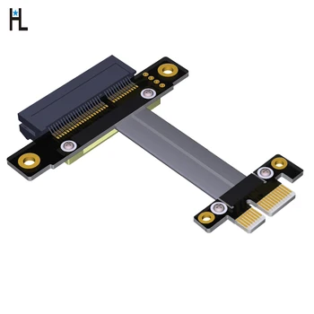 Kvalitný PCI-e slot karty PCI Express 4X 1X Predlžovací kábel