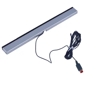 Náhradné Infračervené TV Ray Wired Remote Sensor Bar Receiver, Cievky pre pre Nintendo Wii na Wii U Konzoly