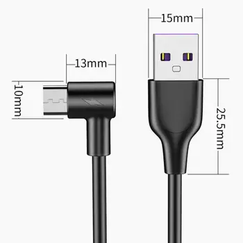 5A Super Nabíjačku USB Typu C Kábel Pripojenie Line Rýchle USB Nabíjací Kábel Pre Samsung Xiao Huawei Príslušenstvo Pre Telefón TXTB1