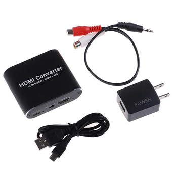 HDMI Audio Extractor 4K 60Hz 5.1 HDMI ARC (Audio Optický Toslink SPDIF Audio 3,5 MM Audio Stereo Audio Converter Adaptér
