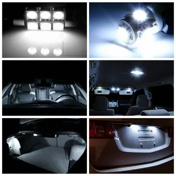 Interiér Svetlo Výmena Žiarovky Svetlometu Pre Landrover Discover4 Biela 16pcs Jednu Sadu Auto Led C10w